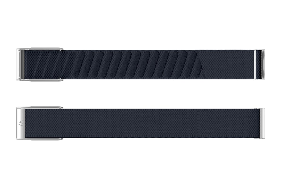 Whoop MG SuperKnit Luxe Band | Compatible with One, Peak, Life | Midnight/Titanium