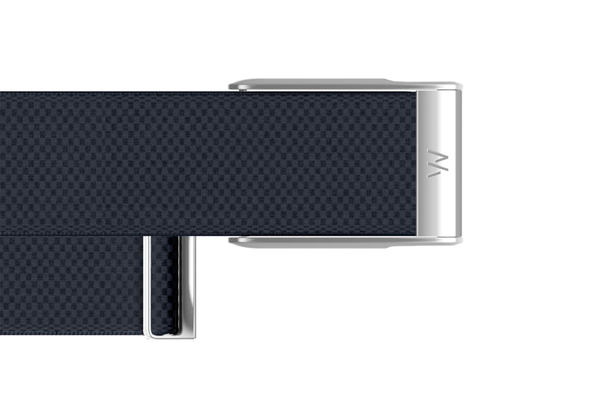 Whoop MG SuperKnit Luxe Band | Compatible with One, Peak, Life | Midnight/Titanium-3