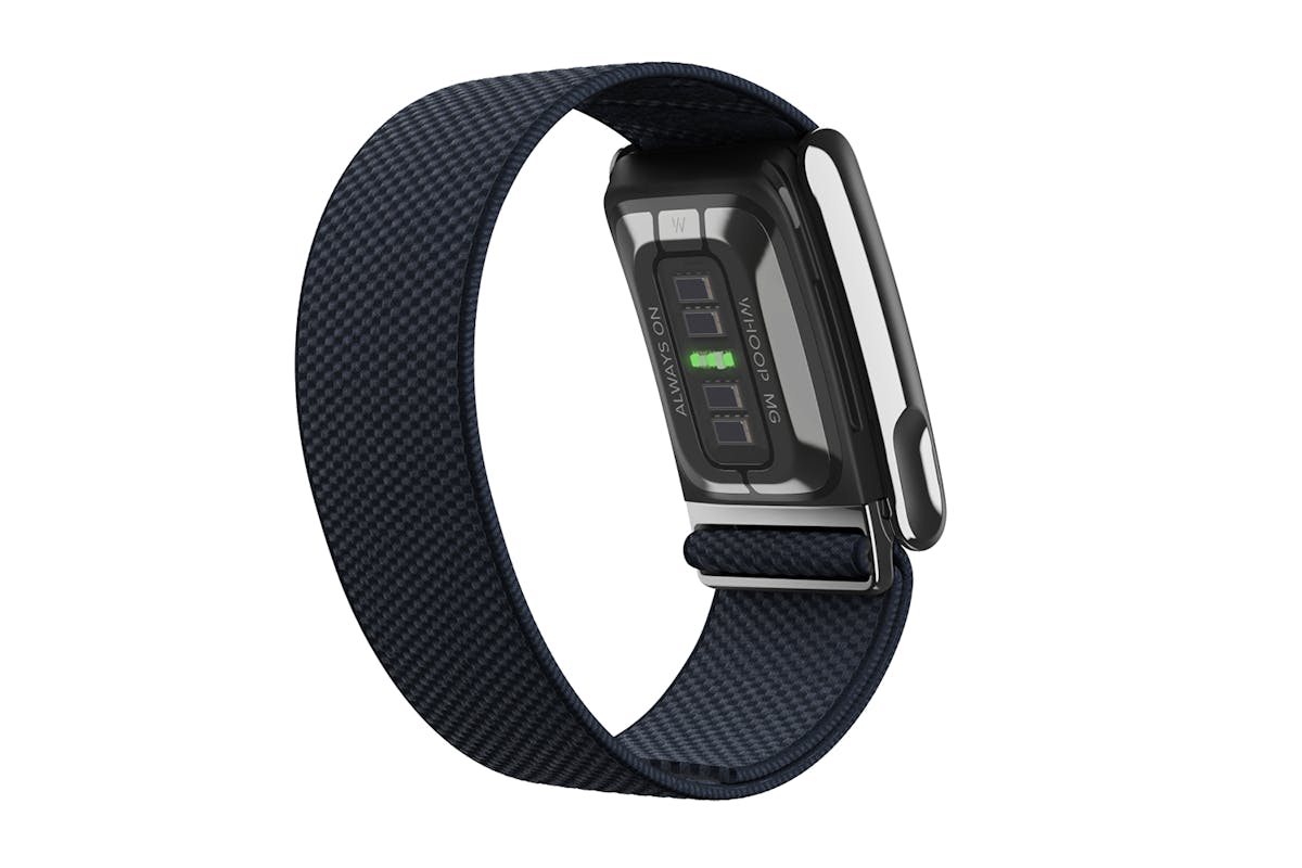 Whoop MG SuperKnit Luxe Band | Compatible with One, Peak, Life | Midnight/Titanium-5