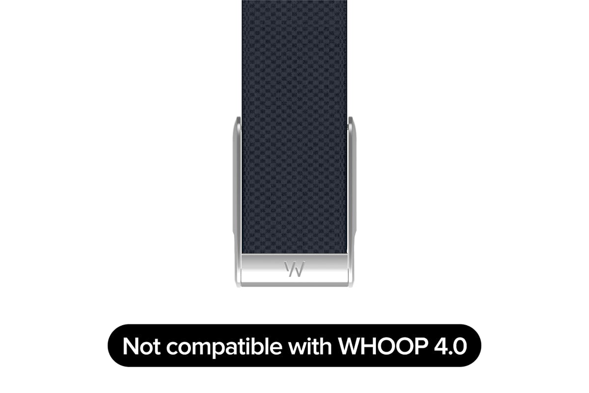 Whoop MG SuperKnit Luxe Band | Compatible with One, Peak, Life | Midnight/Titanium-6