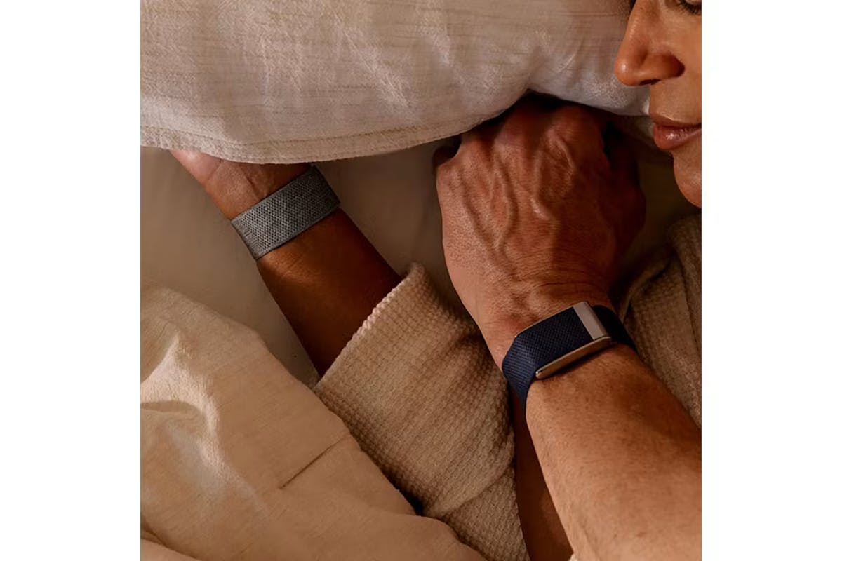 Whoop MG SuperKnit Luxe Band | Compatible with One, Peak, Life | Midnight/Titanium-2