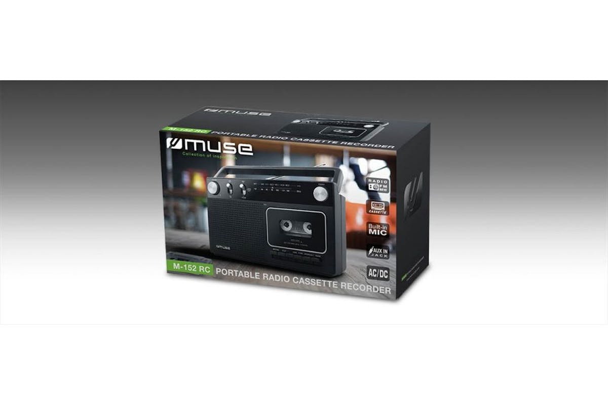 Muse Portable Radio Cassette Recorder | M-152RC-4