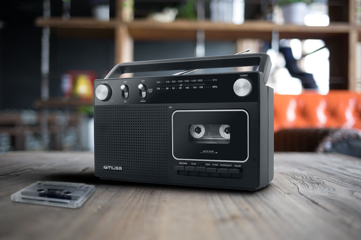 Muse Portable Radio Cassette Recorder | M-152RC-7