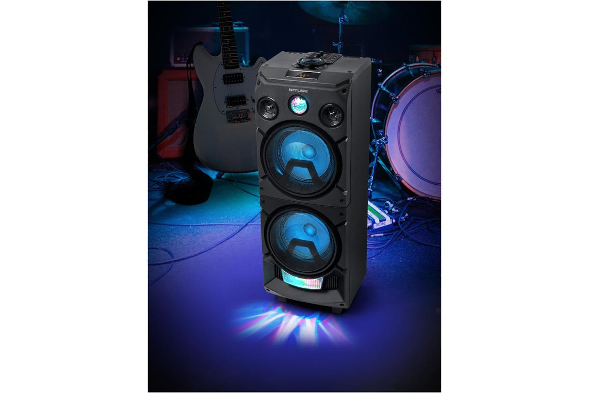 Muse | Party Box Bluetooth Speaker | Wooden Cabinet | M-1935DJ-4