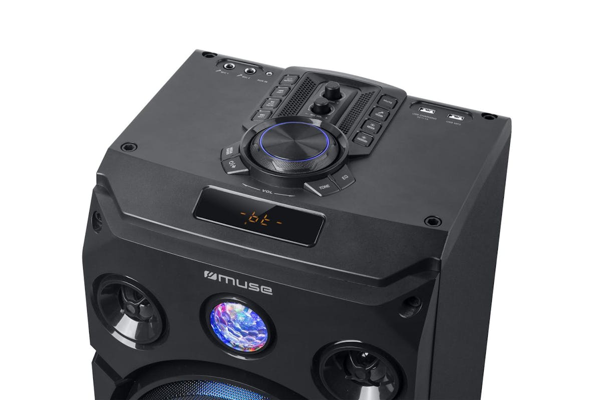 Muse | Party Box Bluetooth Speaker | Wooden Cabinet | M-1935DJ-5