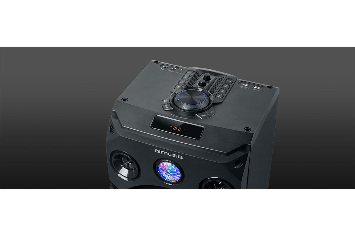Muse | Party Box Bluetooth Speaker | Wooden Cabinet | M-1935DJ-9