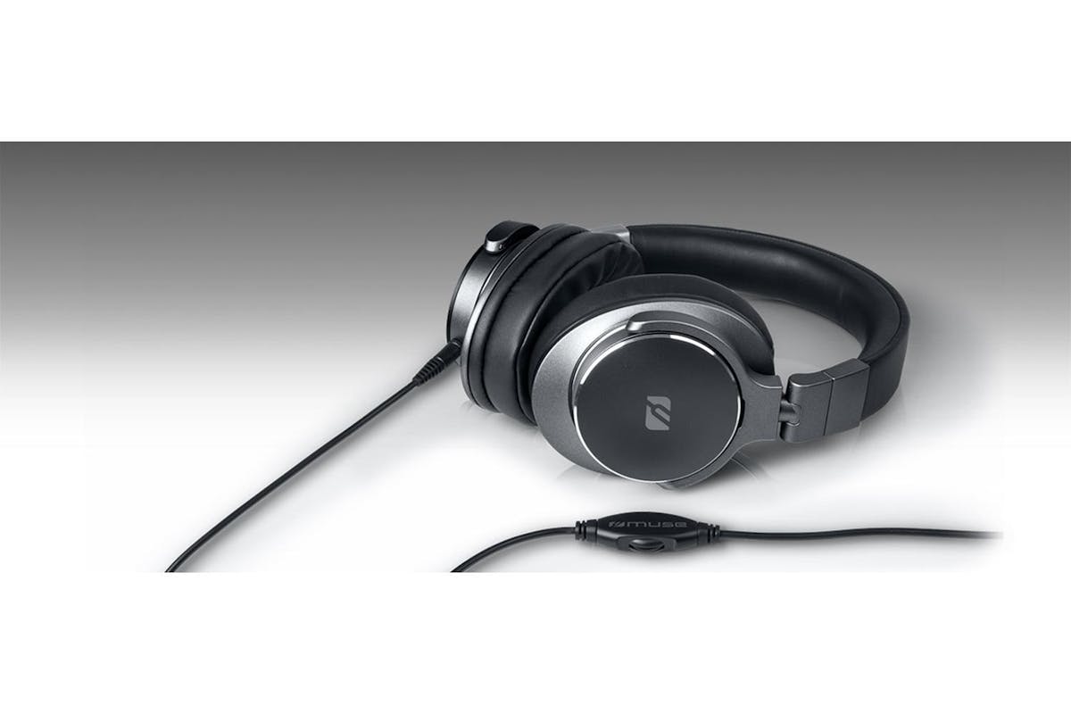 Muse Portable Or Wired Tv Headphones | Over Ear | With 6m Cable | In Black-3