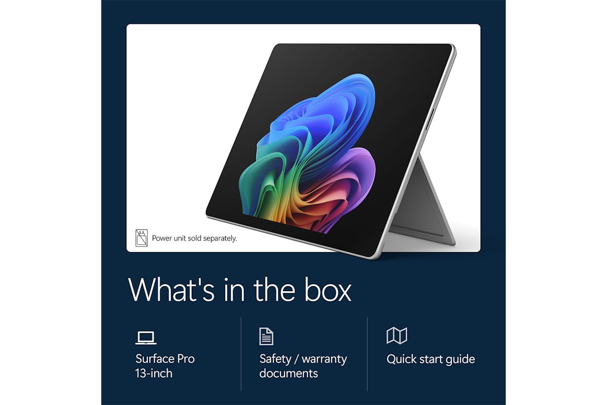 Microsoft Surface Pro 13" Snapdragon X2 Plus (10 Core) Copilot+ PC | 16GB | 512GB | Qualcomm Adreno | Platinum-18