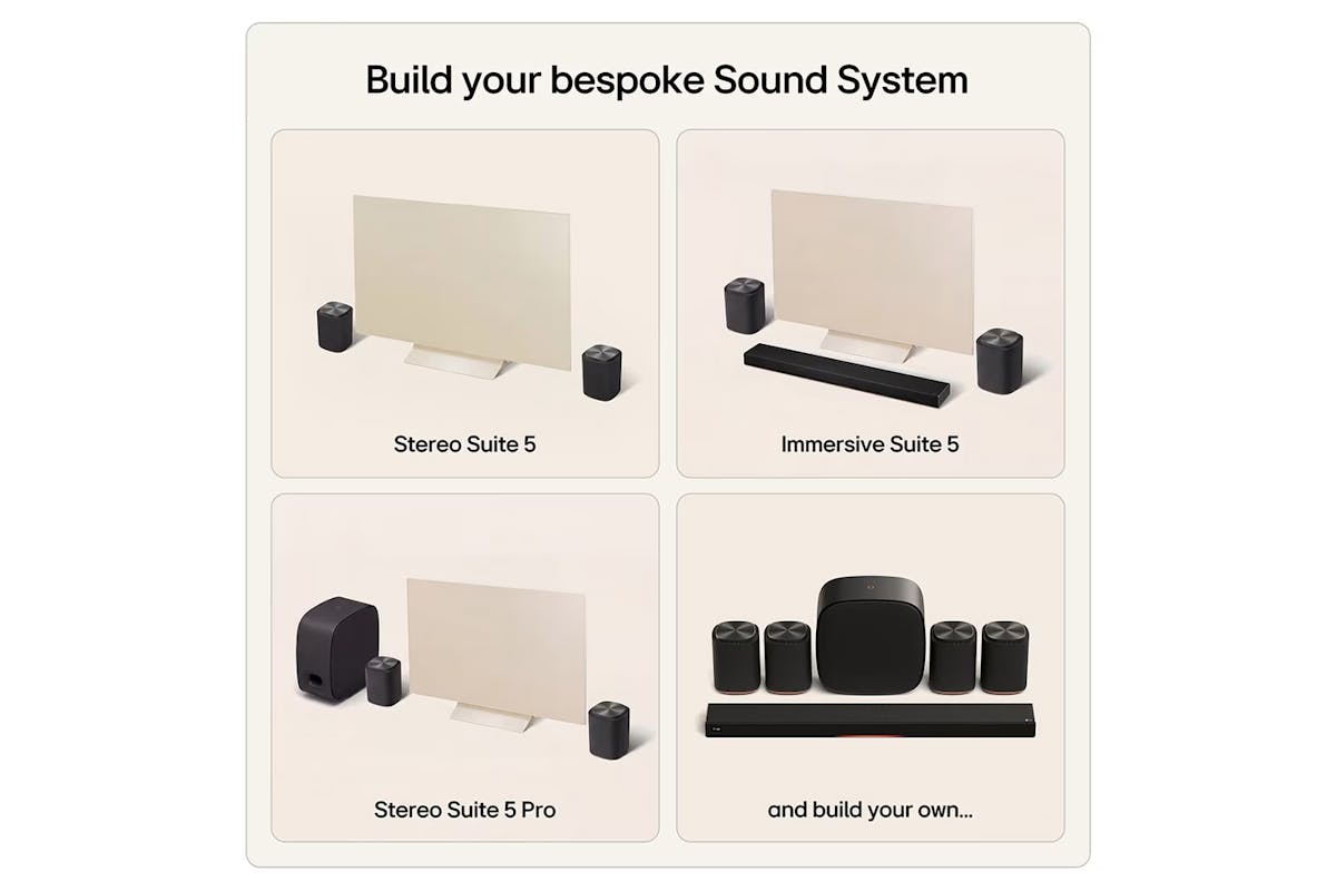 LG Sound Suite M5 1.1.1 ch Wireless Speaker with Dolby Atmos | M5.AGBRLLK-9