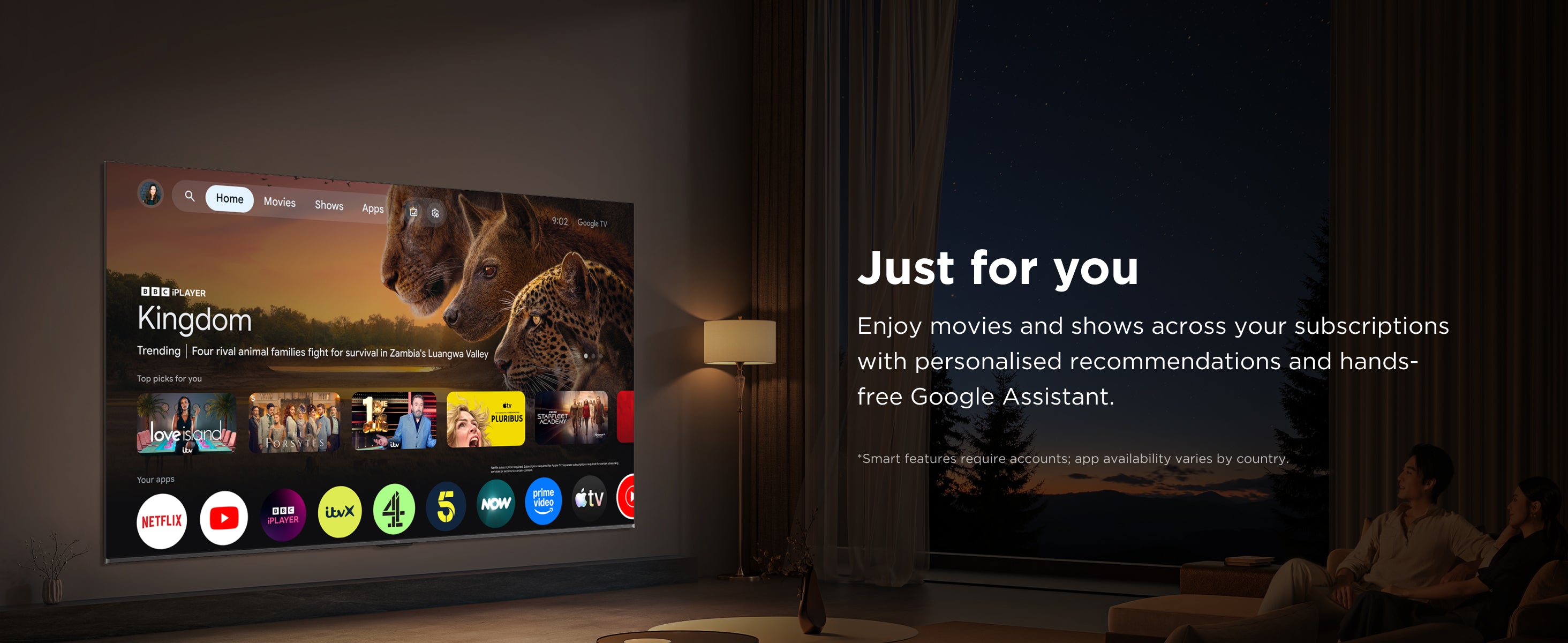 TCL P8L 55" QD-Mini LED Dimming TV (2026) | 55P8L-31