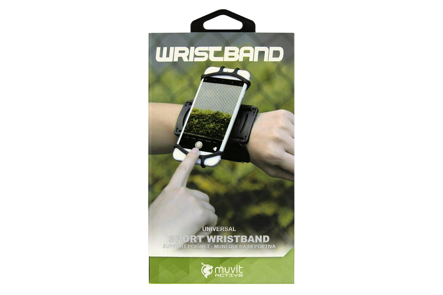 Muvit Active Universal Wristband | Black-8