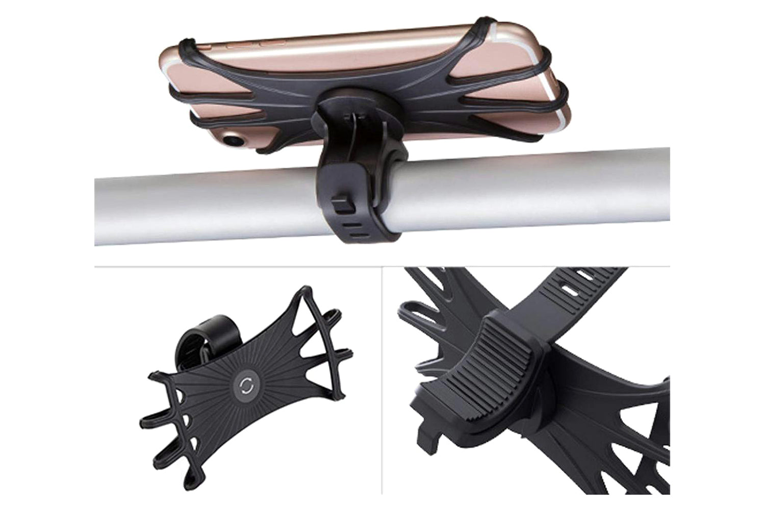 Muvit Active Universal Bike Holder | Black-3