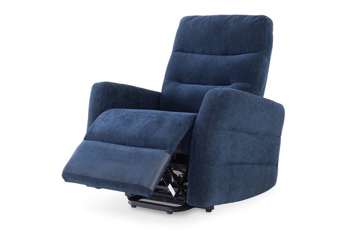 Madi Fabric Armchair | Blue-4
