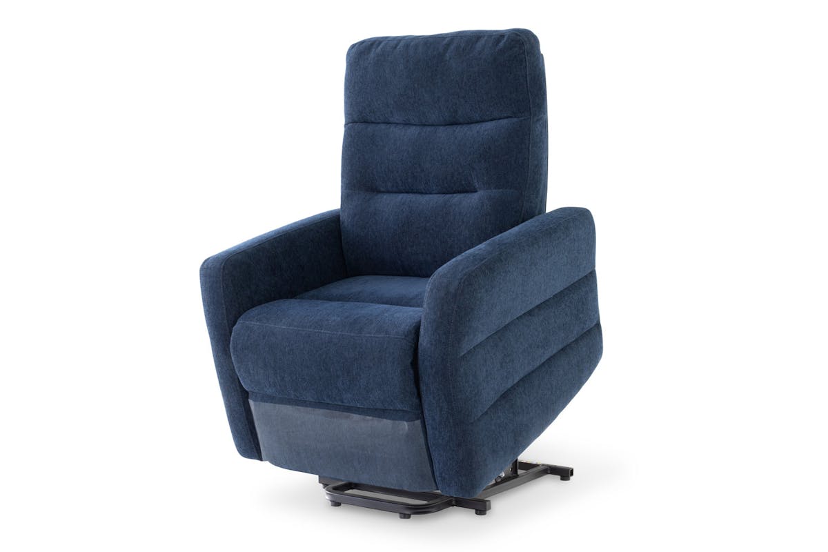 Madi Fabric Armchair | Blue-7