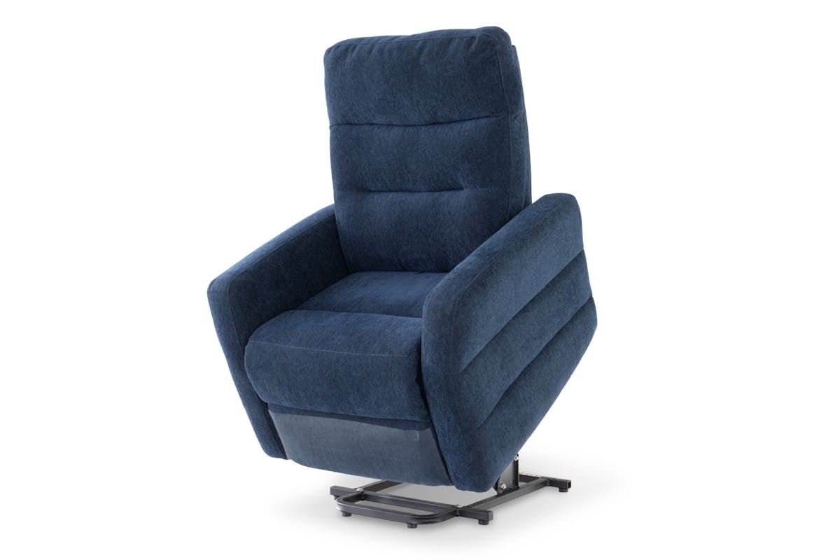 Madi Fabric Armchair | Blue-8