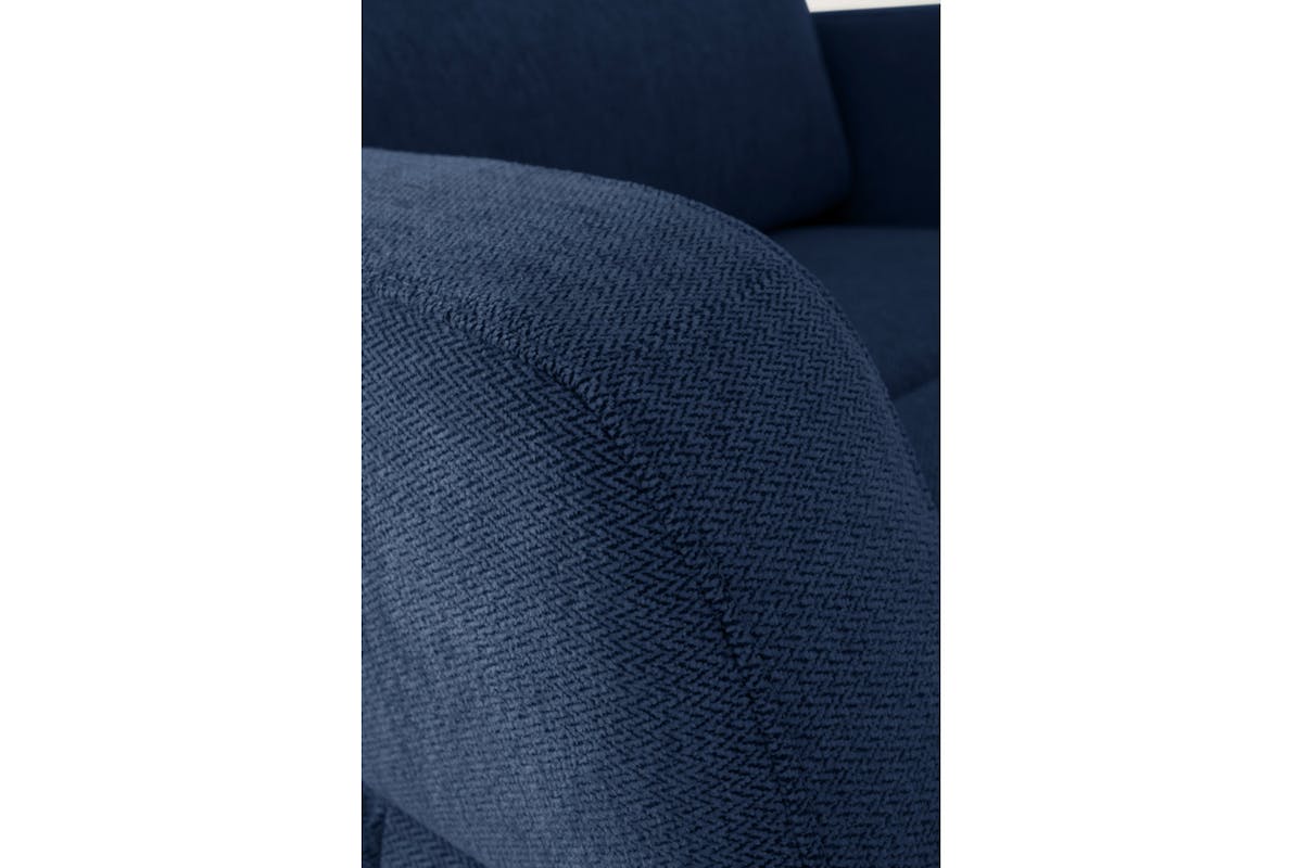 Madi Fabric Armchair | Blue-11