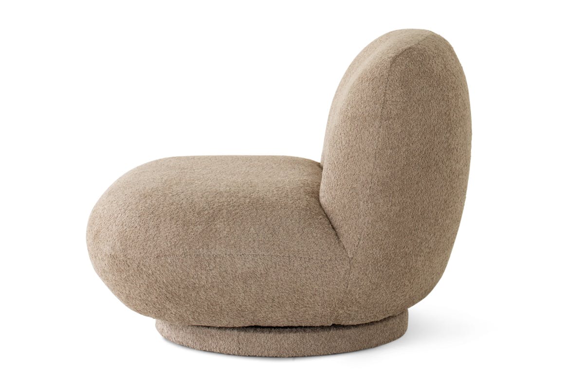 Mads Accent Chair | Swivel | Mink-3