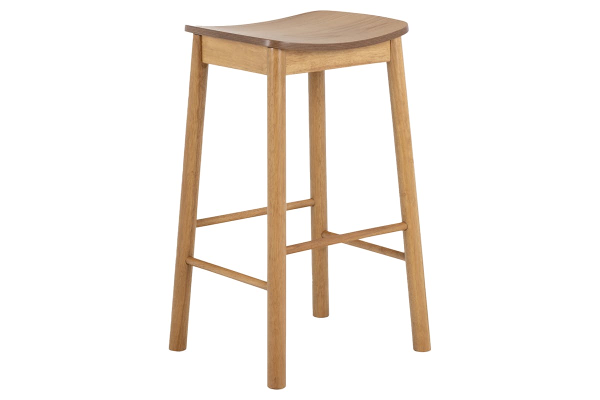 Mags Bar Stool | Matt Oak-4
