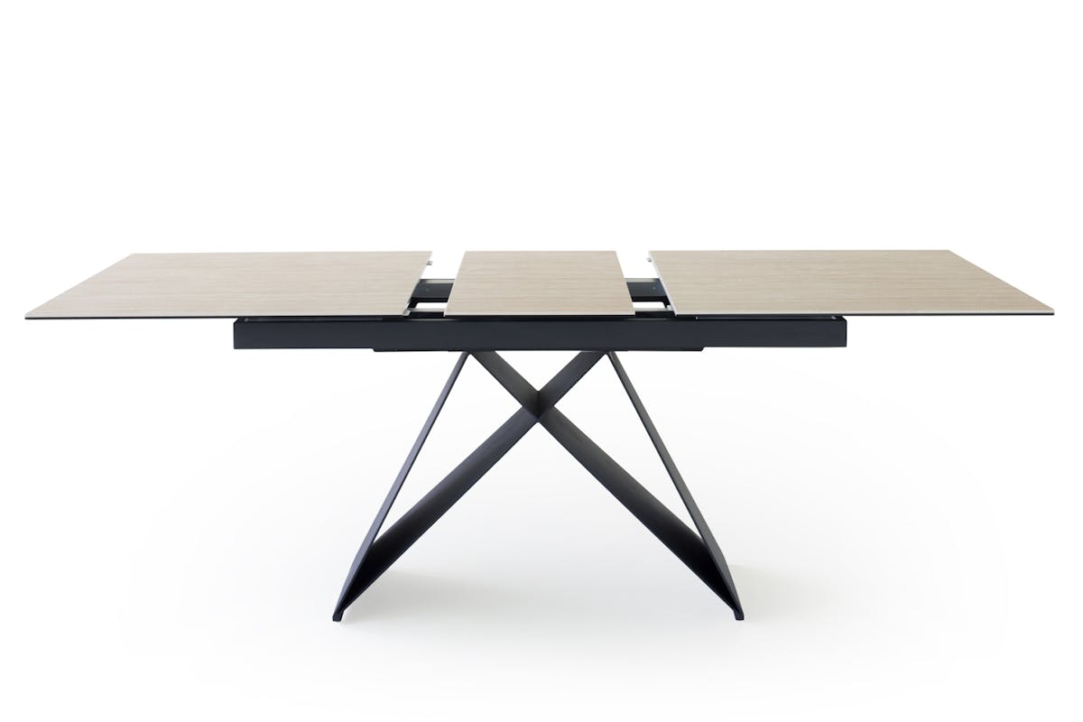 Massimo Rectangular Extending Dining Table | 160 - 200 Cm | Beige-7