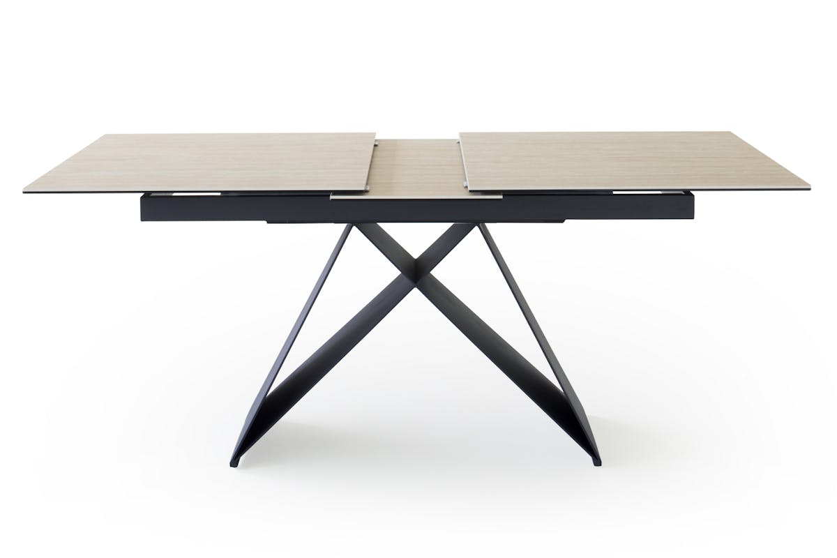 Massimo Rectangular Extending Dining Table | 160 - 200 Cm | Beige-8