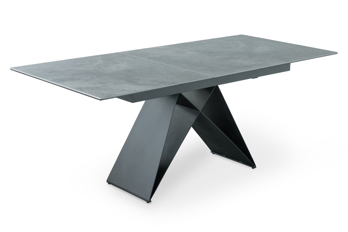 Massimo Rectangular Extending Dining Table | 160 - 200 Cm | Grey-3