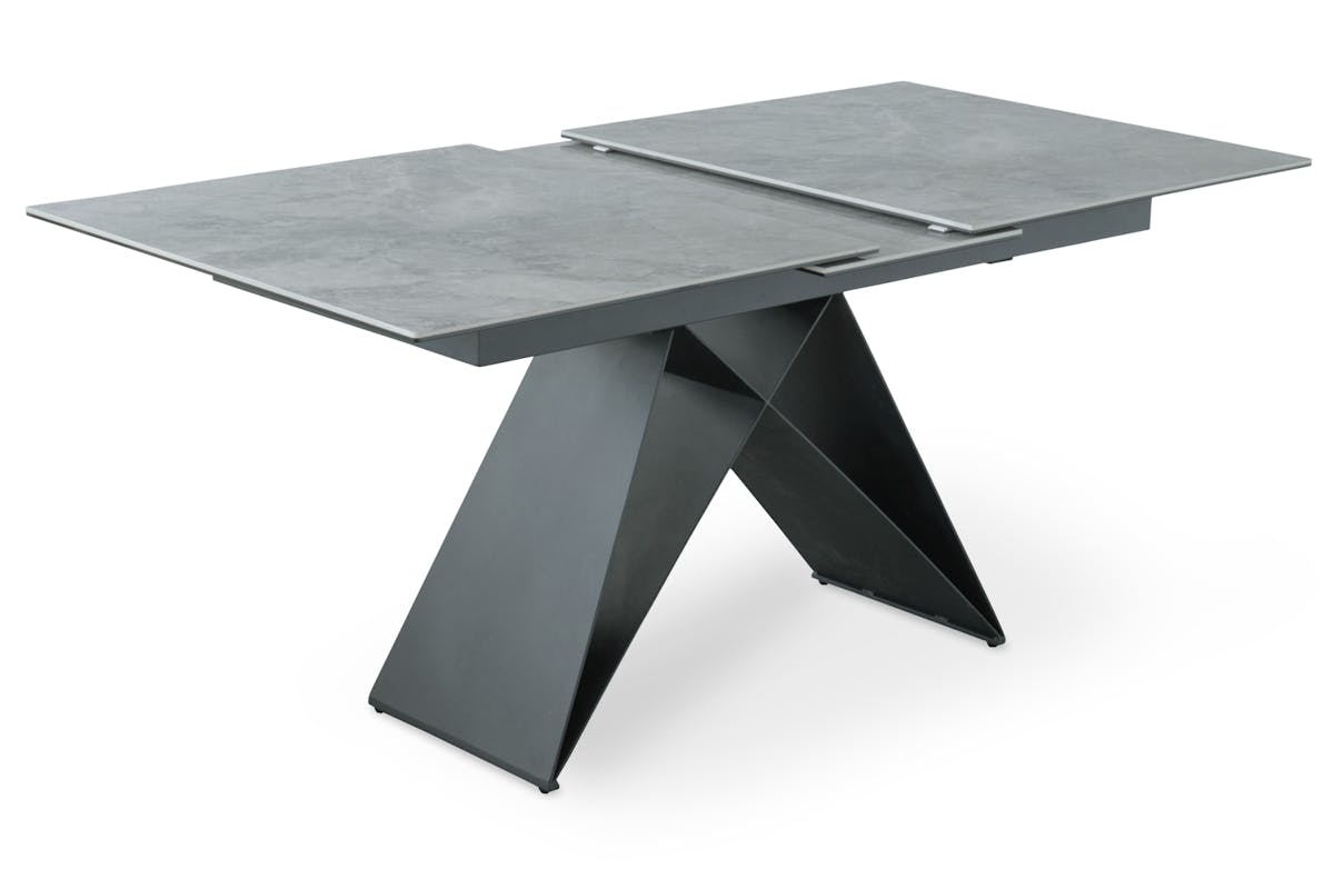 Massimo Rectangular Extending Dining Table | 160 - 200 Cm | Grey-5