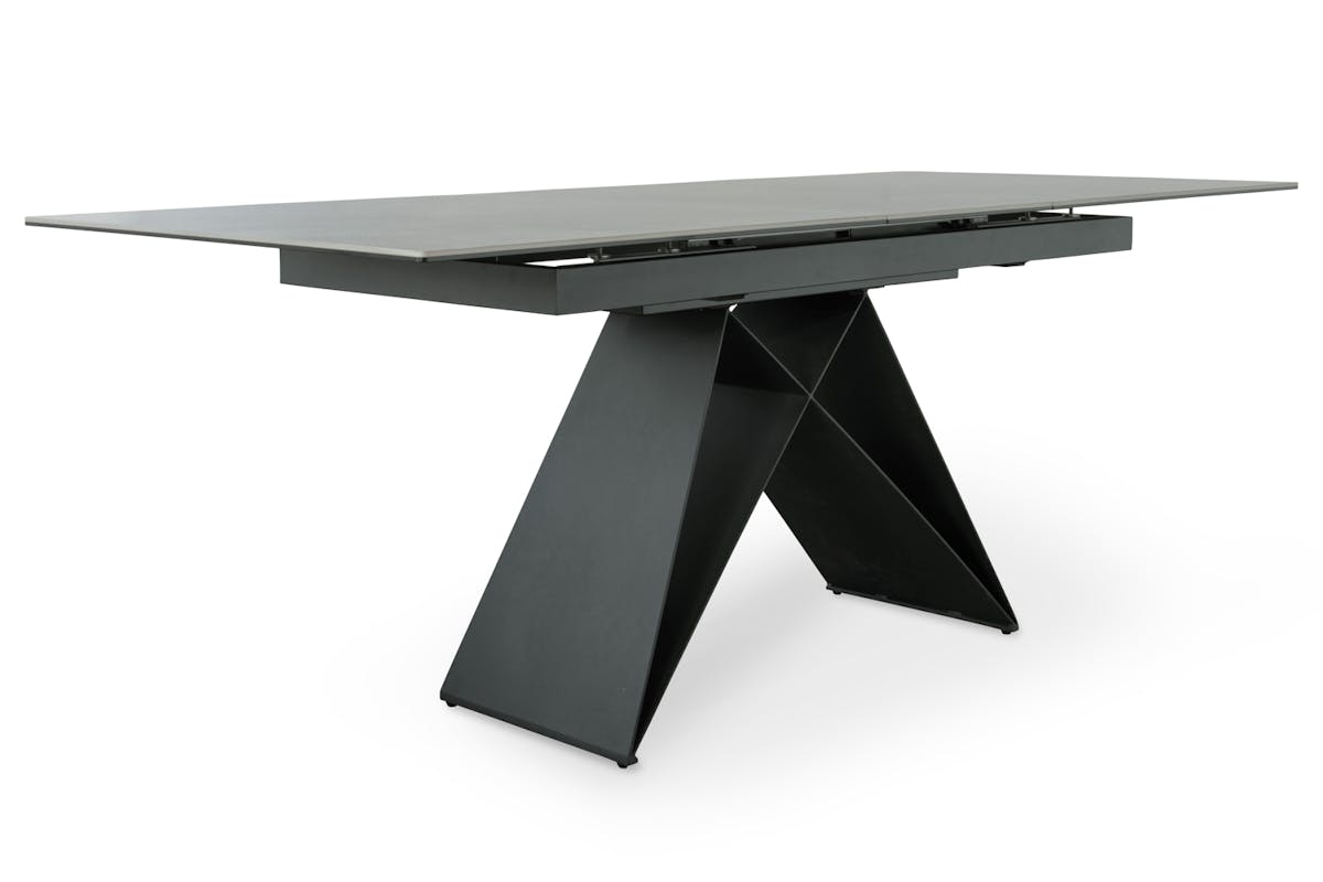 Massimo Rectangular Extending Dining Table | 160 - 200 Cm | Grey-7