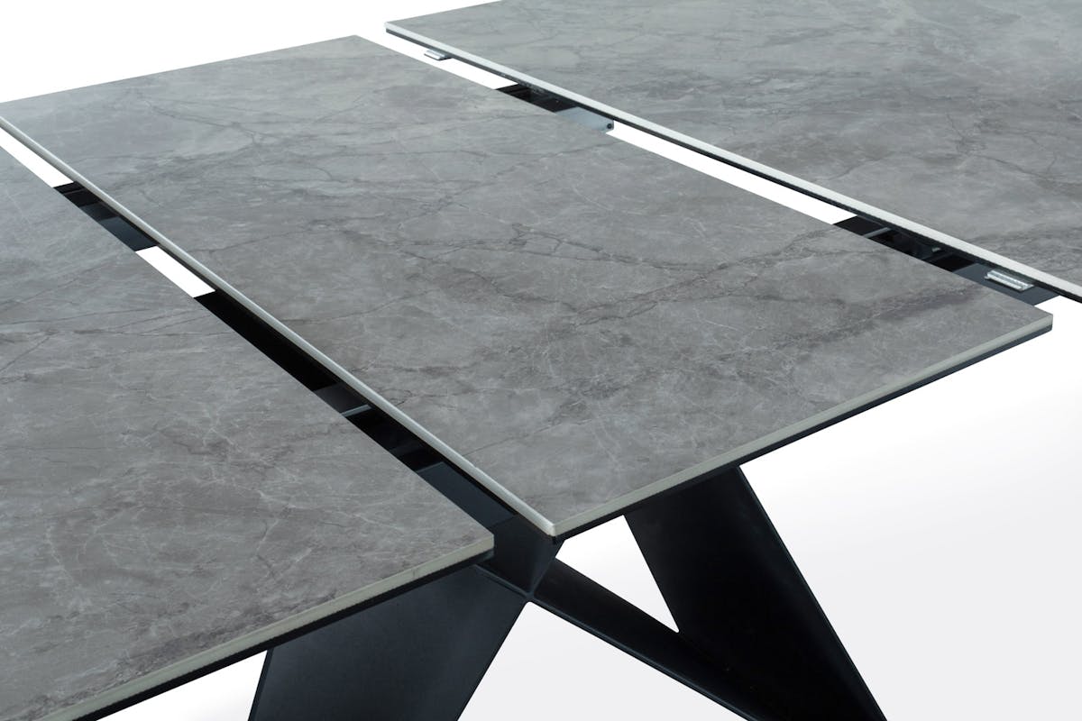 Massimo Rectangular Extending Dining Table | 160 - 200 Cm | Grey-9