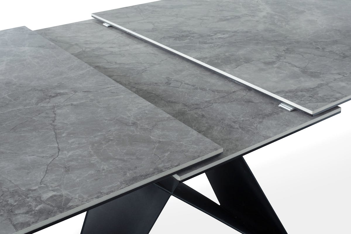 Massimo Rectangular Extending Dining Table | 160 - 200 Cm | Grey-10