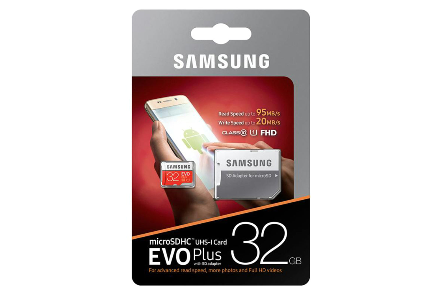Samsung MicroSDHC EVO Plus Memory Card with Adapter | 32GB-5