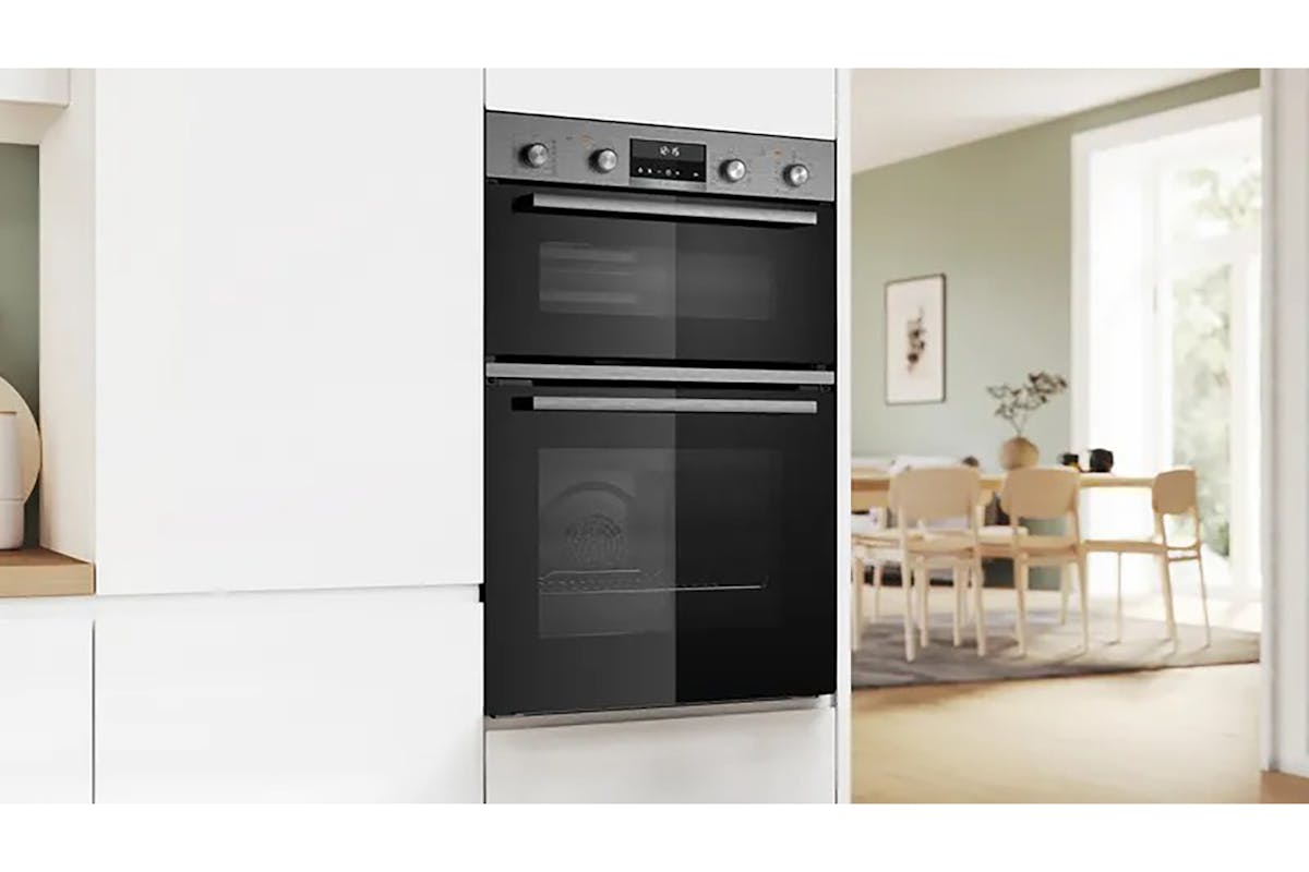 Bosch Series 6 Built-in Electric Double Oven | MBA578BS7B-2