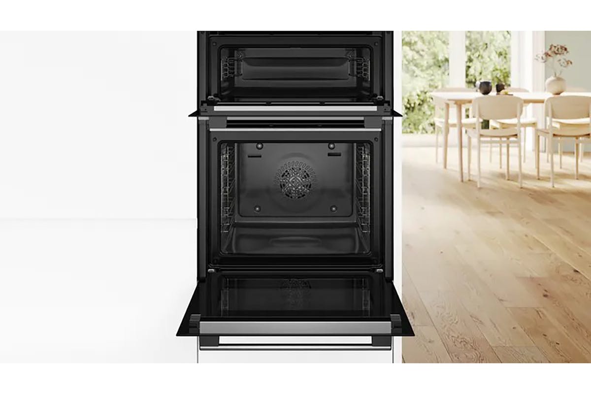 Bosch Series 6 Built-in Electric Double Oven | MBA578BS7B-4