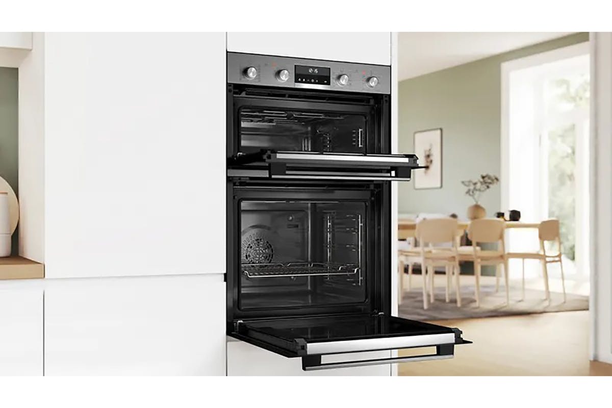 Bosch Series 6 Built-in Electric Double Oven | MBA578BS7B-5