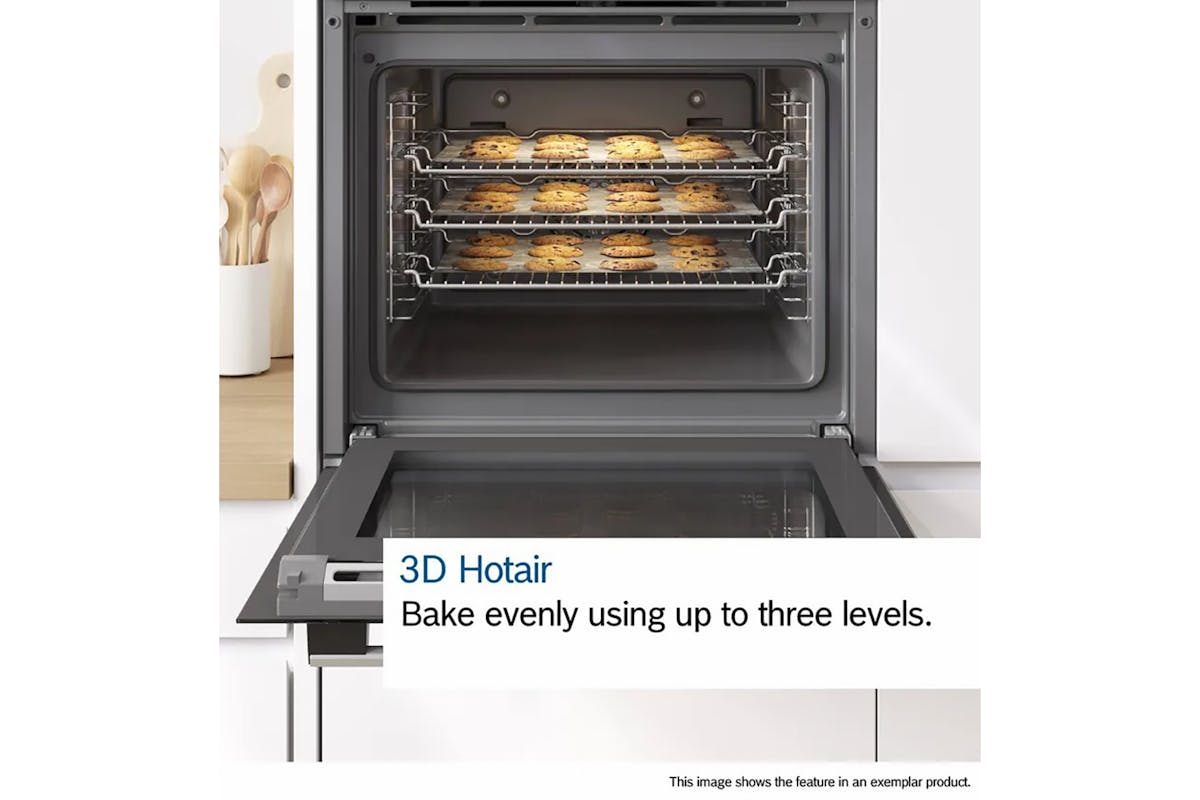 Bosch Series 6 Built-in Electric Double Oven | MBA578BS7B-7
