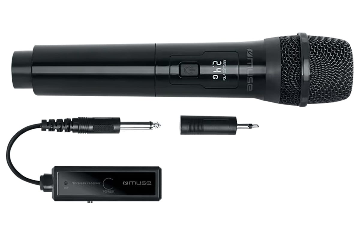 Muse Wireless Microphone White LED Display | MC-30 WI-2