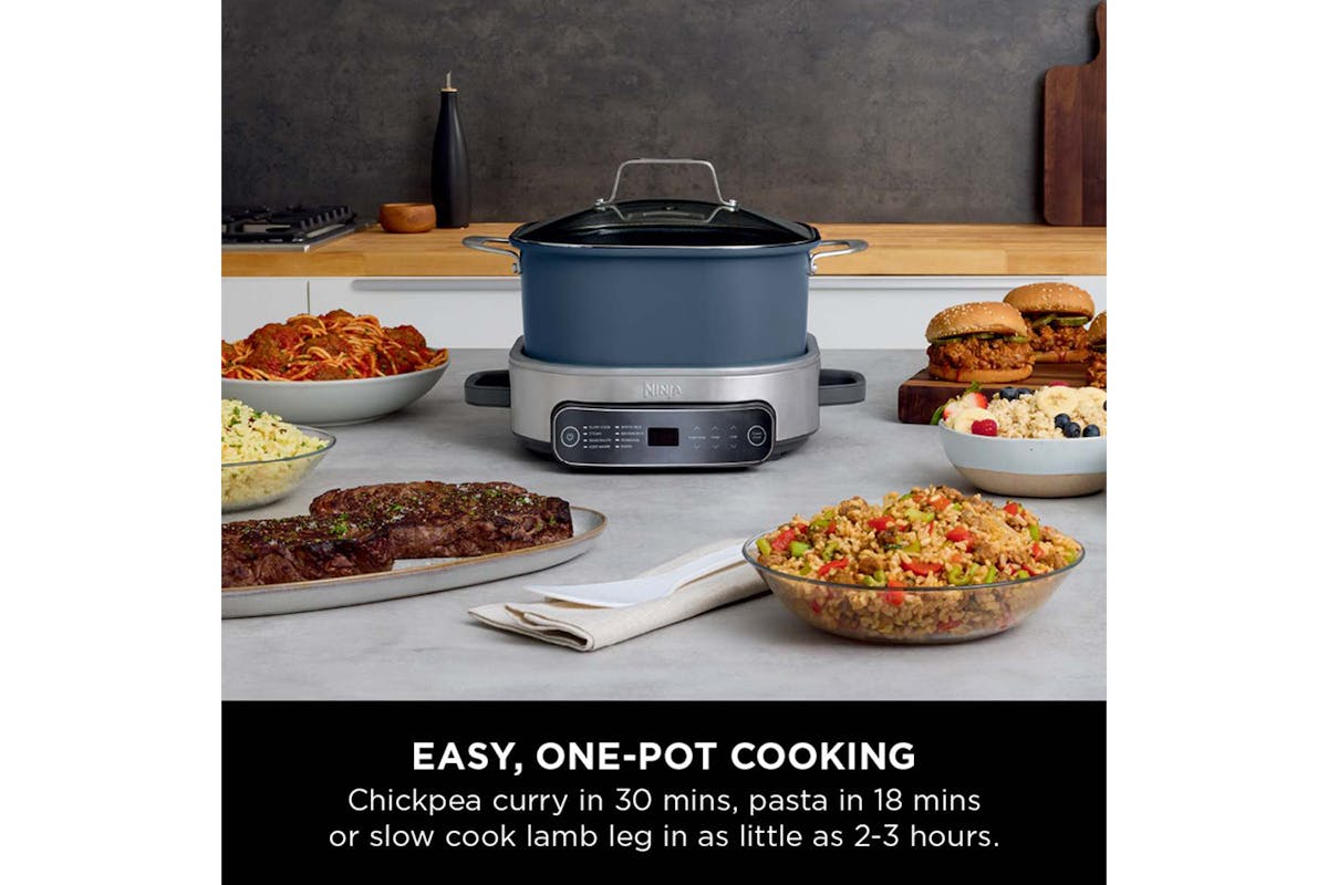 Ninja 6L Foodi Possible 8-in-1 Slow Cooker | MC1101UK | Midnight Blue-3