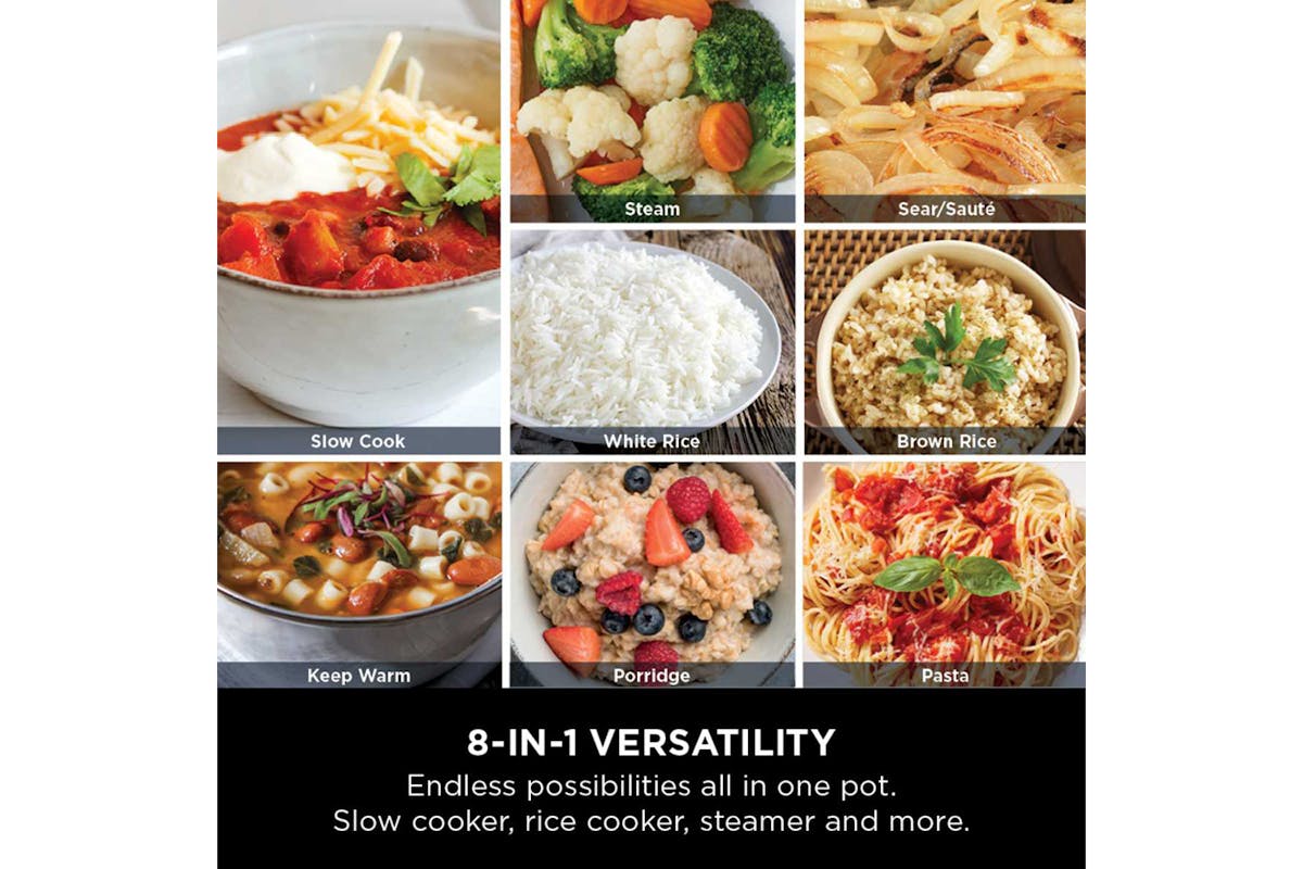 Ninja 6L Foodi Possible 8-in-1 Slow Cooker | MC1101UK | Midnight Blue-4