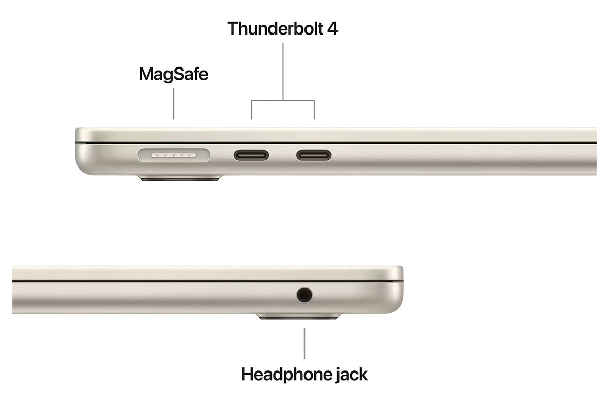 MacBook Air 13.6" | M4 | 10-Core CPU | 24GB | 512GB | Starlight (2025)-10