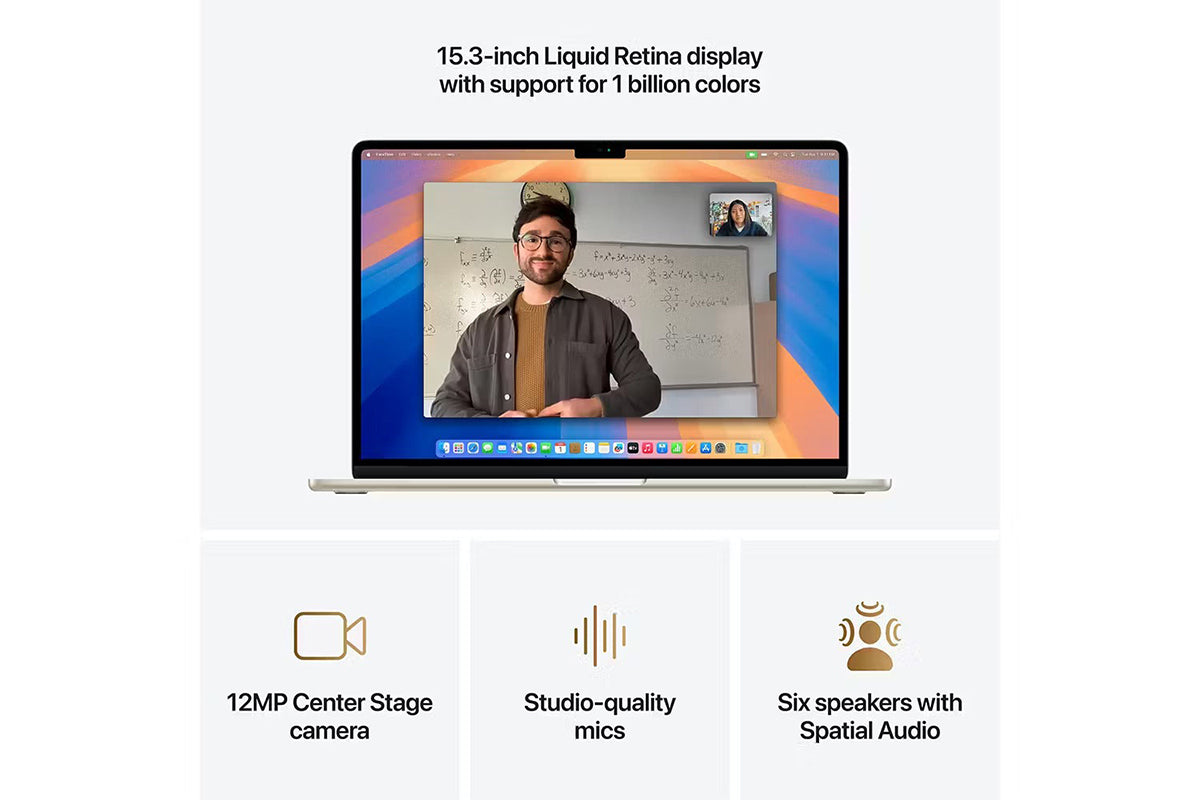 MacBook Air 15.3" | M4 | 10-Core CPU | 24GB | 512GB | Starlight (2025)-5