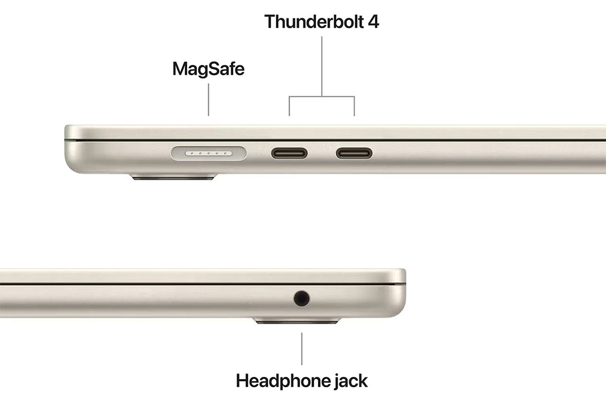 MacBook Air 15.3" | M4 | 10-Core CPU | 24GB | 512GB | Starlight (2025)-11