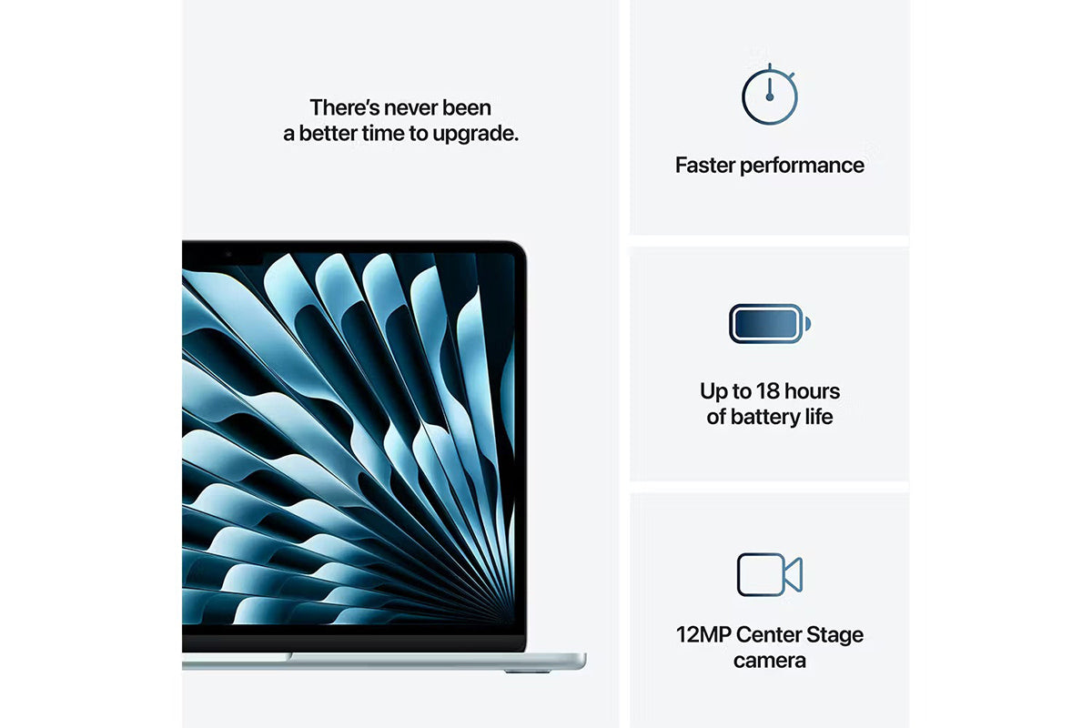 MacBook Air 13.6" | M4 | 10-Core CPU | 16GB | 256GB | Sky Blue (2025)-9