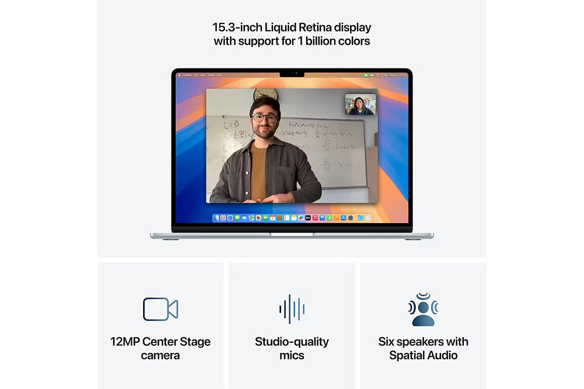 MacBook Air 15.3" | M4 | 10-Core CPU | 24GB | 512GB | Sky Blue (2025)-6