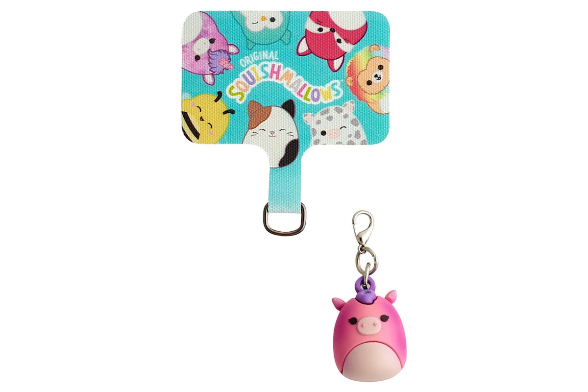 Squishmallows Phone Charm Lola | Pink-3