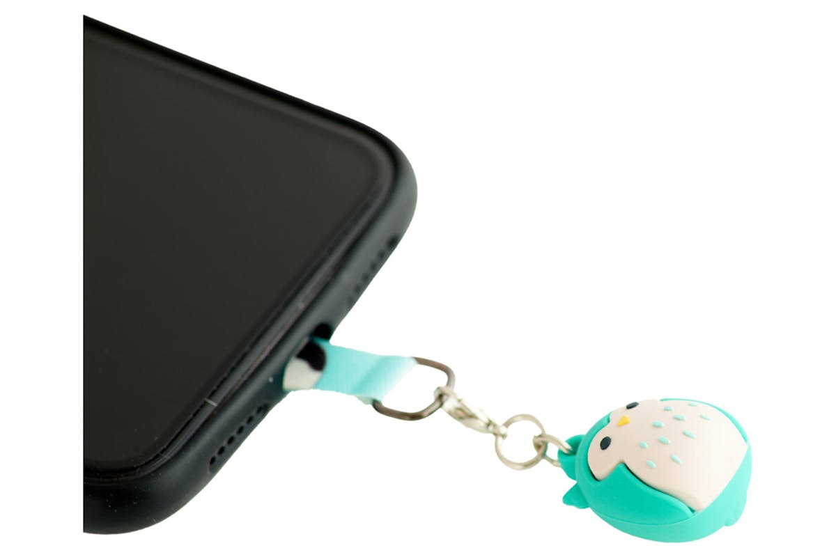 Squishmallows Phone Charm Winston | Cyan-2
