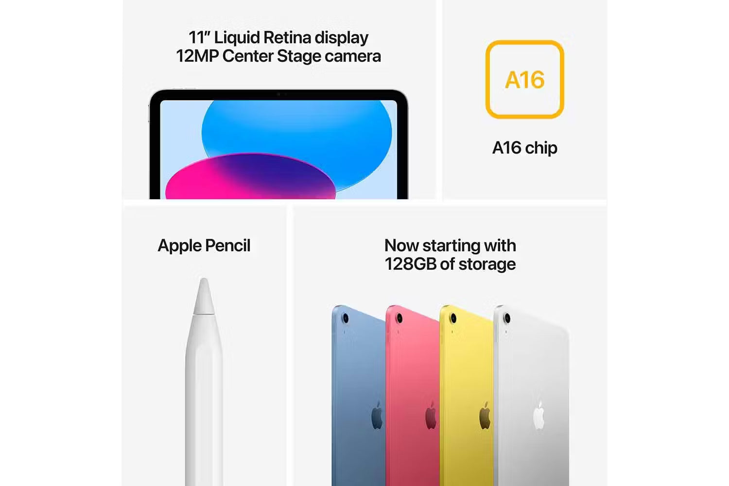 11" iPad WiFi A16 Chip | 128GB | Silver 2025-7