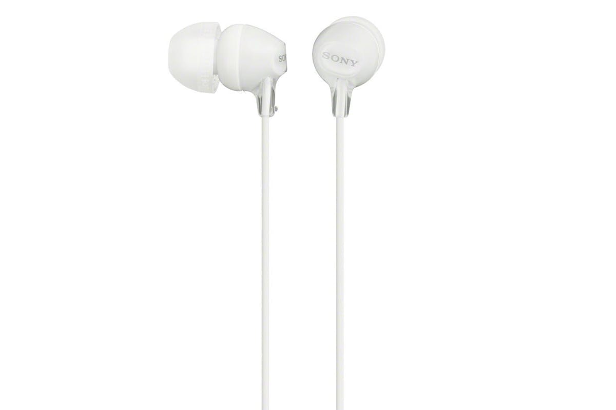 Sony MDR-EX15AP In-Ear Headphones | White-2