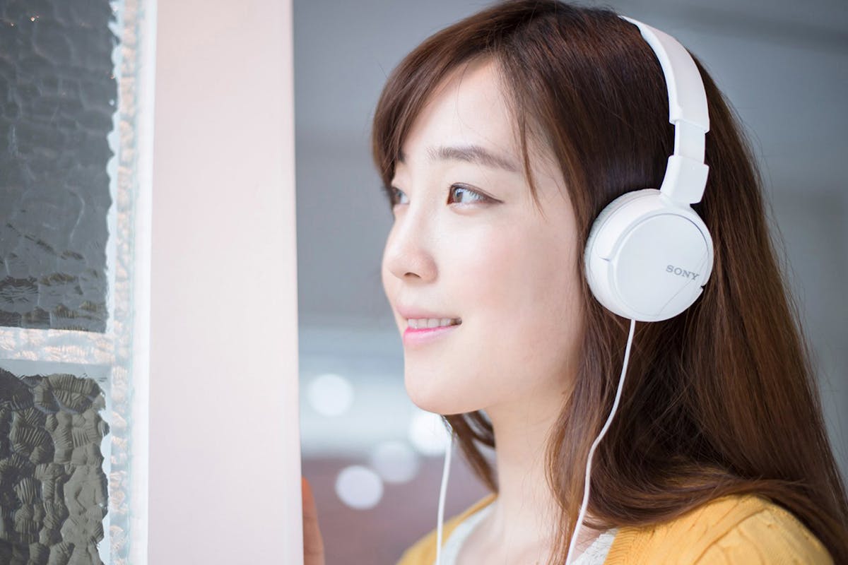 Sony MDR-ZX110 Over-Ear Stereo Headphones | White-2