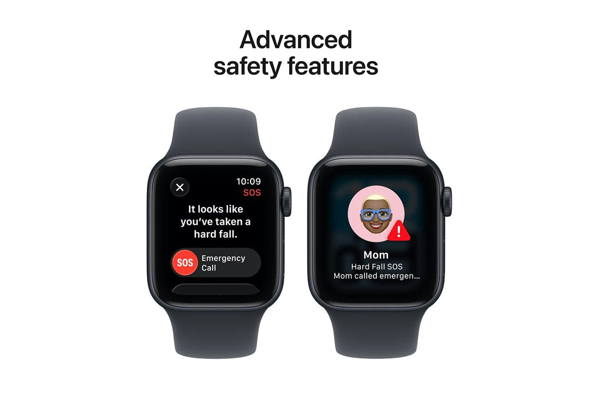 Apple Watch SE 3 | GPS | 40mm | Midnight Aluminium | Midnight Sport Band | S/M-7