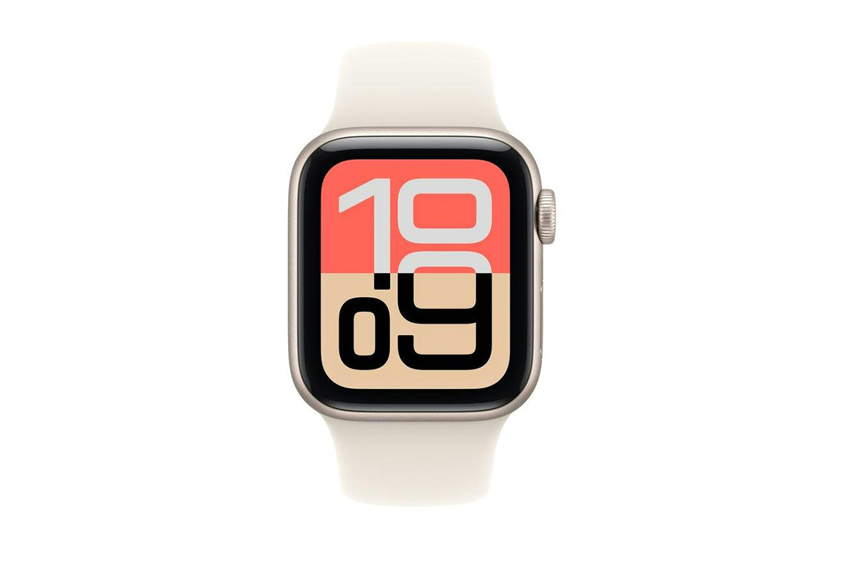 Apple Watch SE 3 | GPS | 44mm | Starlight Aluminium | Starlight Sport Band | S/M-2