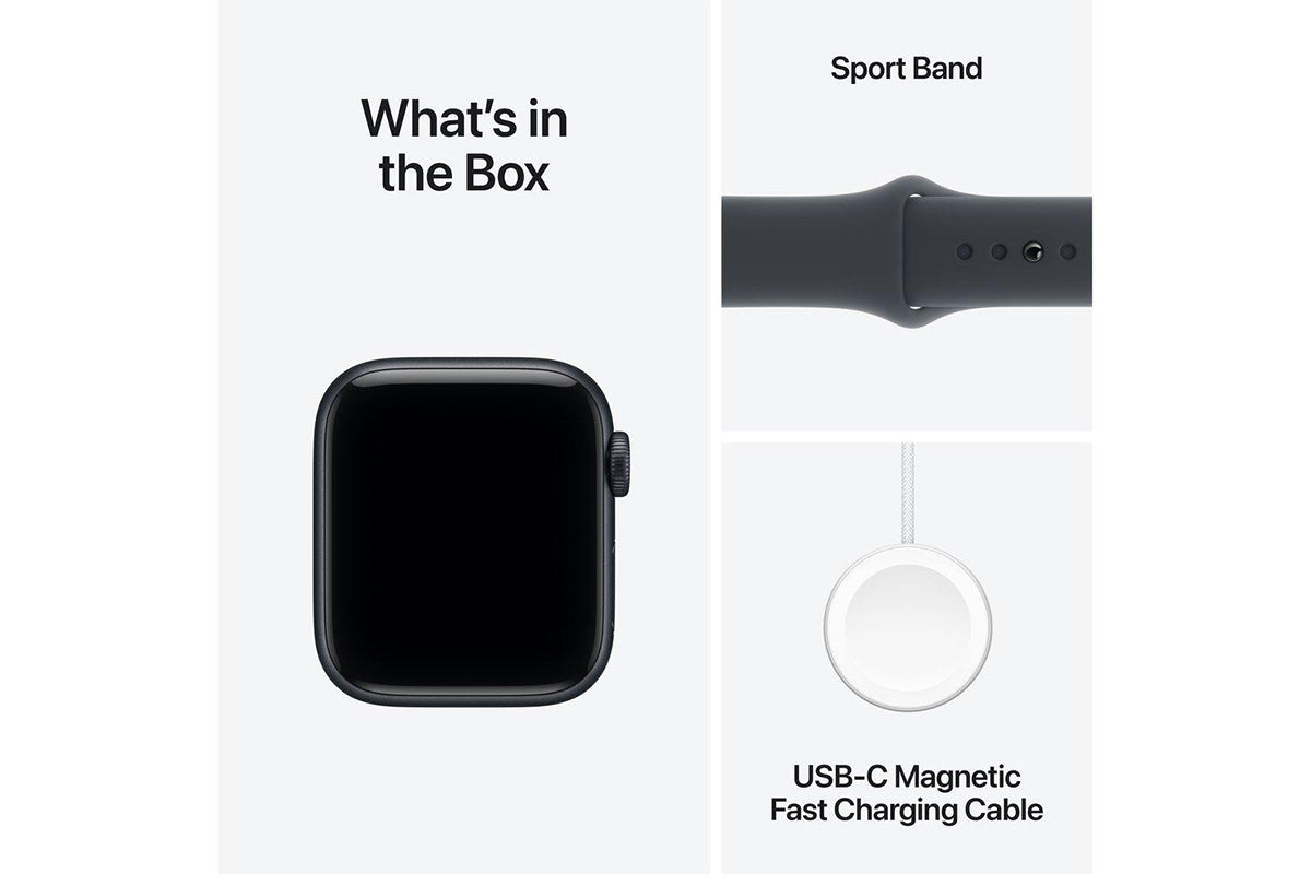 Apple Watch SE 3 | GPS | 44mm | Midnight Aluminium | Midnight Sport Band | M/L-8